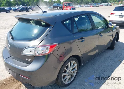 2012 Mazda 3 S из США, поврежденный, VIN JM1BL1M64C1519586